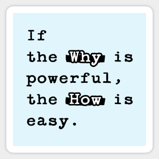 Motivation for Success: The Power of Purpose Sticker